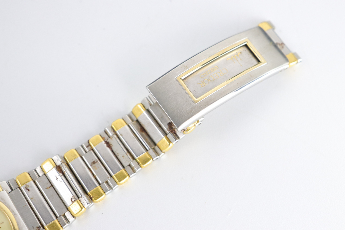 22KT SEIKO CREDOR 9570-6020 セイコー クレドール 22金 メンズ 腕時計 