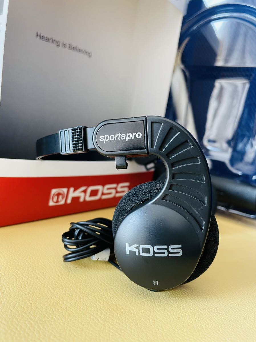 KOSS SportaPro オープン型ヘッドホン オーバーヘッド/ネックバンド兼用 SPORTA PRO 開放型ヘッドホン_1