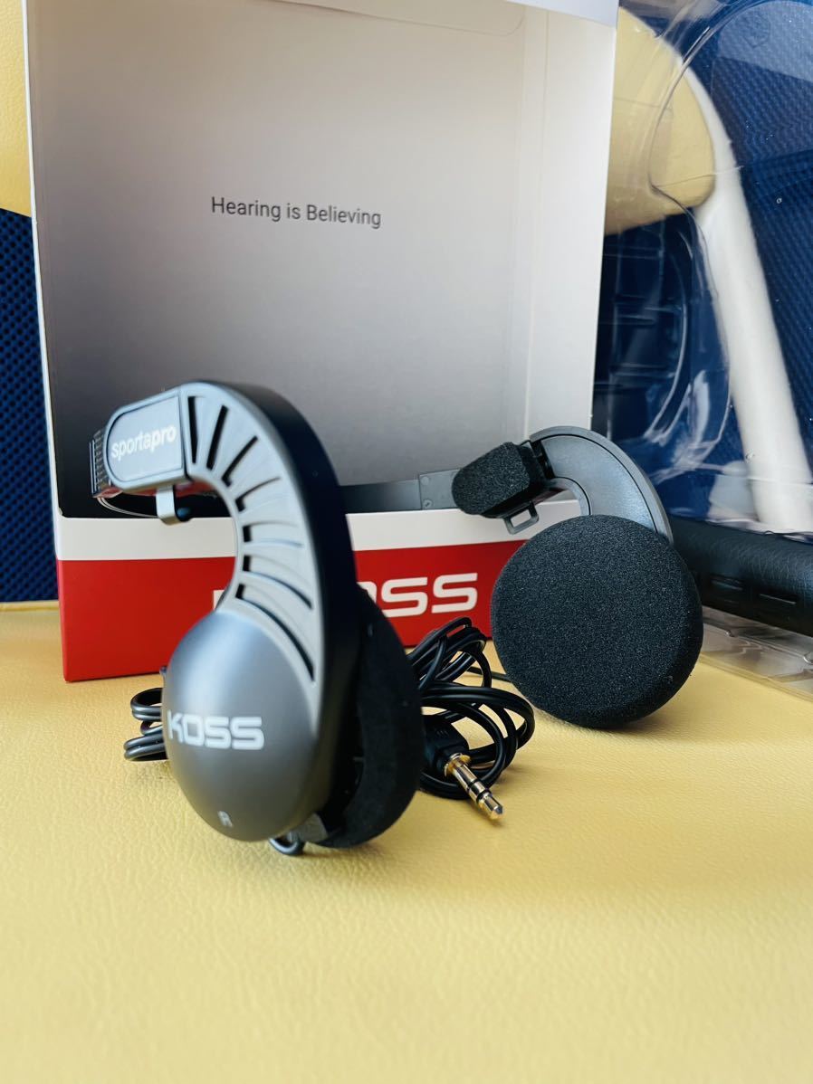 KOSS SportaPro オープン型ヘッドホン オーバーヘッド/ネックバンド兼用 SPORTA PRO 開放型ヘッドホン_2