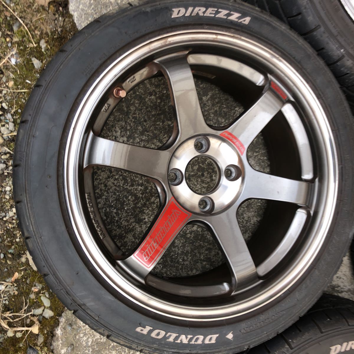 レイズ 【4本】TE37 ソニック SL 7J-16 +24 4H-100 4本 TE37 SONIC SL 