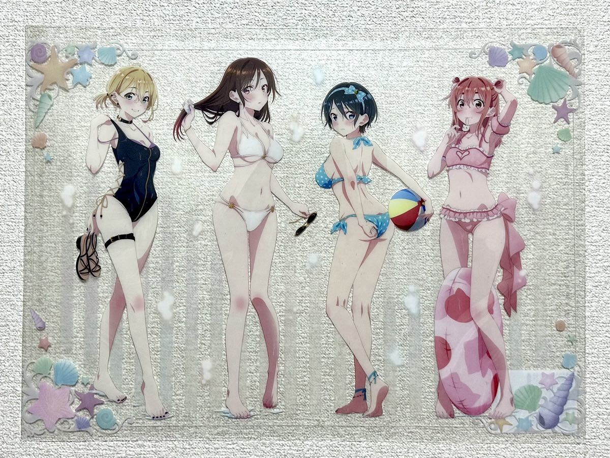 ☆彼女、お借りします☆オンラインくじ☆水着と彼女☆くじ引き堂☆A3 