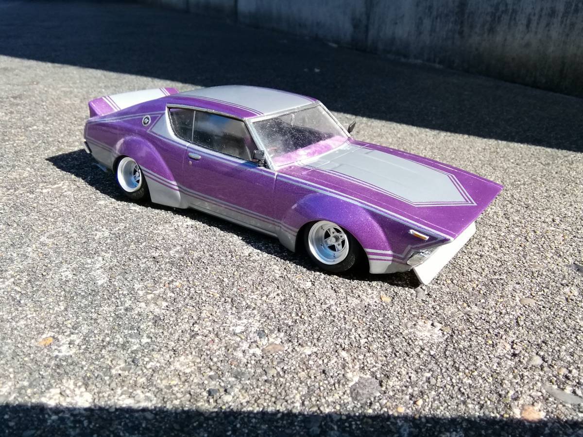 1/24 スカイライン ケンメリ 2枚ドア 完成品 ロングノーズ ワークス 