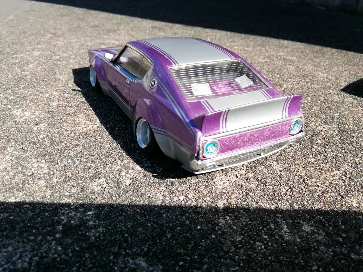 1/24 スカイライン ケンメリ 2枚ドア 完成品 ロングノーズ ワークス 