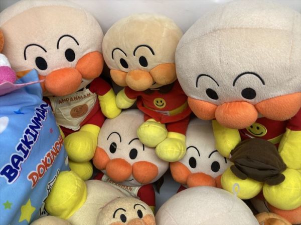 新品多数 24個 アンパンマンぬいぐるみ大量 ☆アンパンマン ぬいぐるみ 大量 ばいきんまん ドキンちゃん しょく