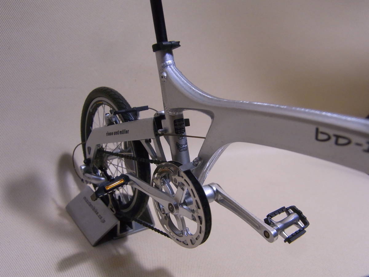 ミズタニ自転車 BD-1 1/6 精密ミニチュアモデル グレーメタリック