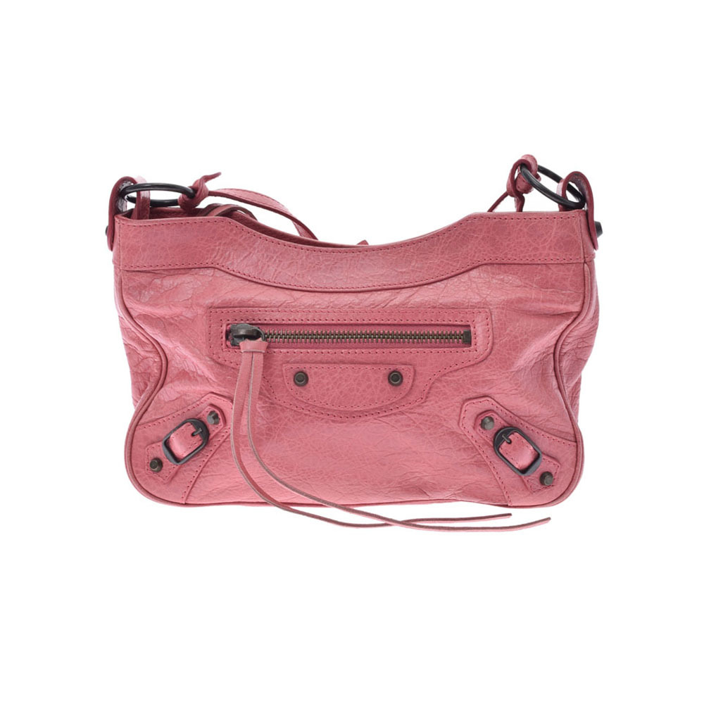 BALENCIAGA バレンシアガ ザ ショルダーバッグ ヒップ - ピンク ピンク 