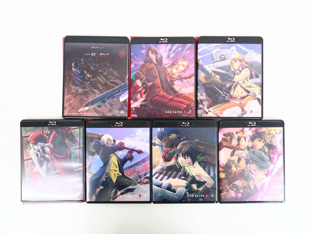 eg146/GOD EATER/ゴッドイーター/特装限定版/Blu-ray 1～7/全巻セット 