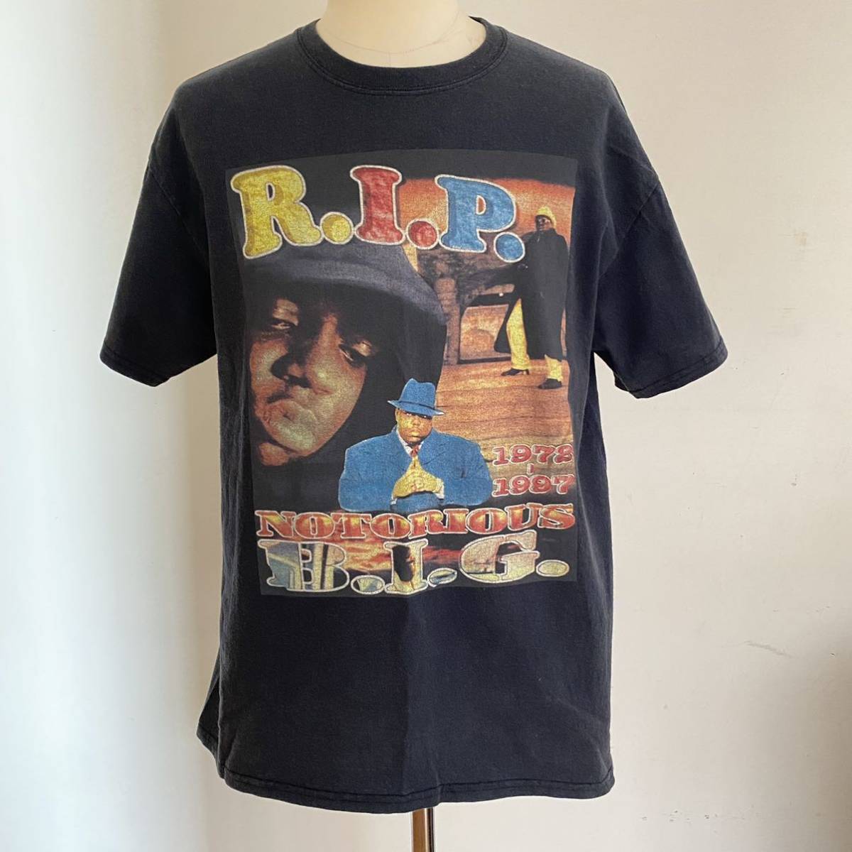 notorious BIG Tシャツ The B.I.G. Brooklyn ノートリアスビッグ Mint 