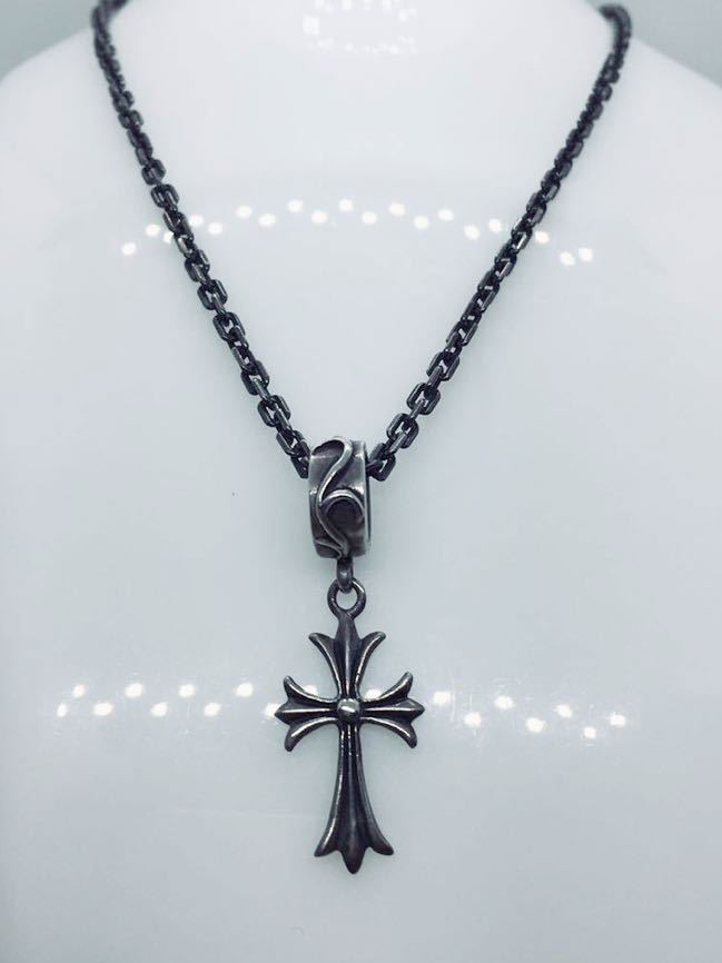 クロス ペンダント ネックレス シルバー 925 44 cm Silver