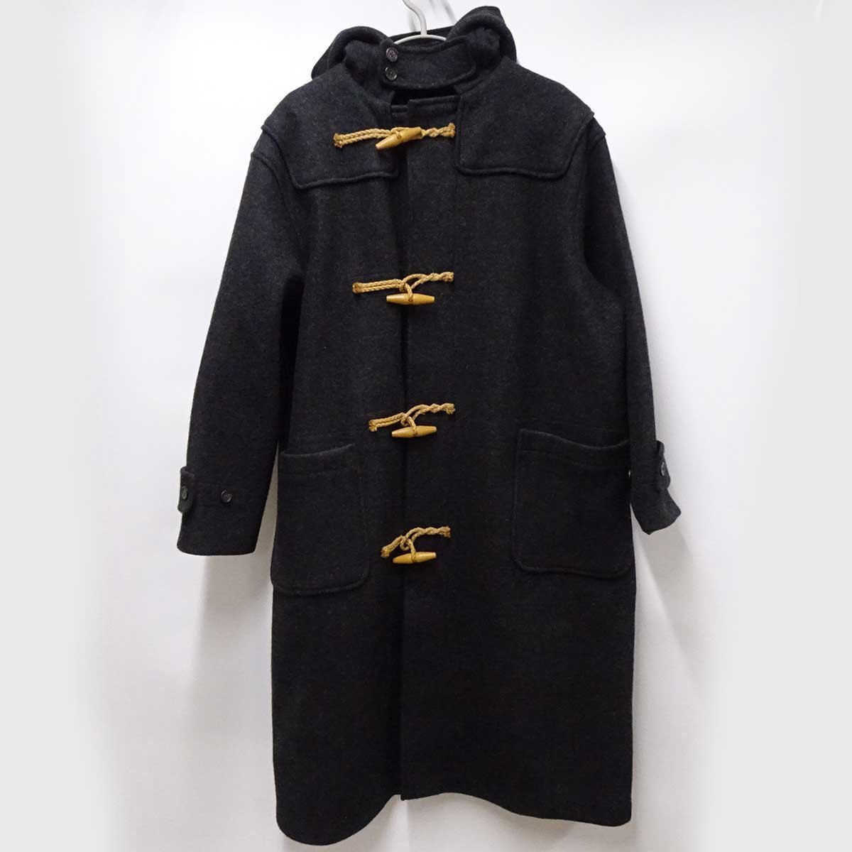 中古】ラルフローレン ダッフルコート M チャコール 022-5-CCC-RL YA