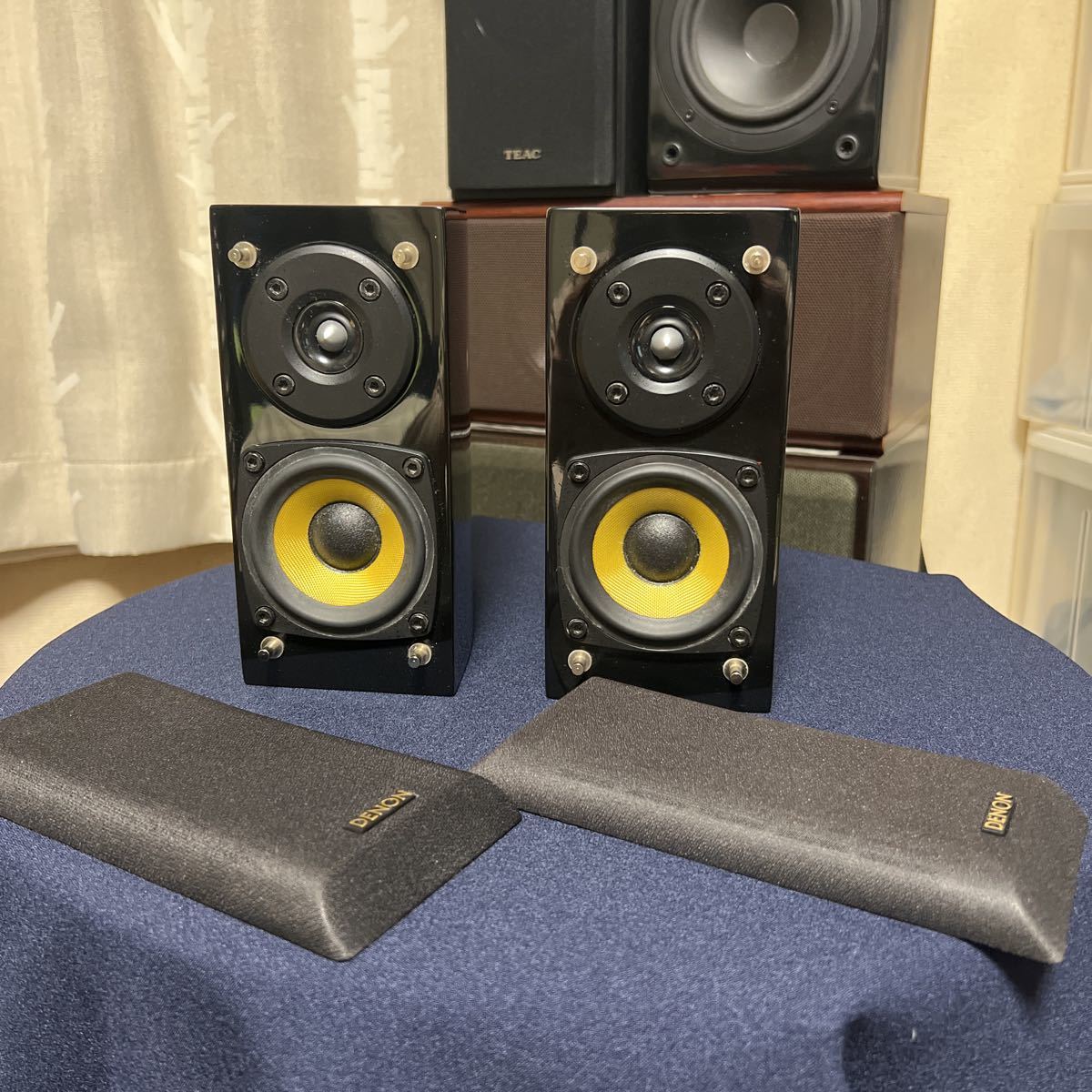 DENON SC-A7L-S ブックシェルフスピーカー 2個セット 中古 DENON