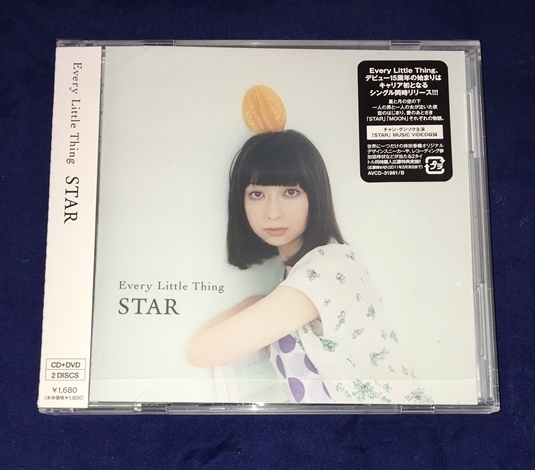美品【Every Little Thing STAR 初回限定版 CD＋DVD（帯付）】持田香織
