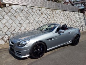 1/43 ベンツディーラー正規モデルミニカーSLK R172 シルバー系