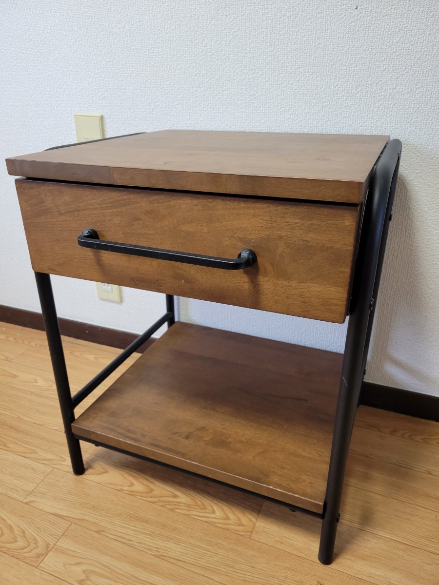 NITORI ニトリ サイドテーブル ダンテ ヴィンテージスタイル 直接  