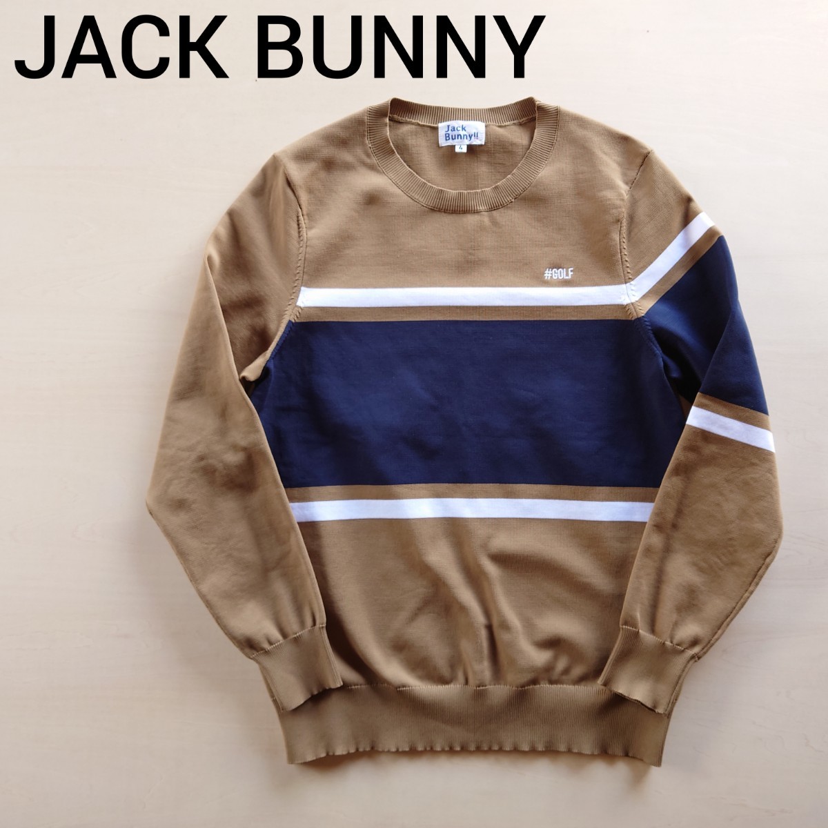 JACK BUNNY ニットセーター ジャックバニー ゴルフ サイズ4 master