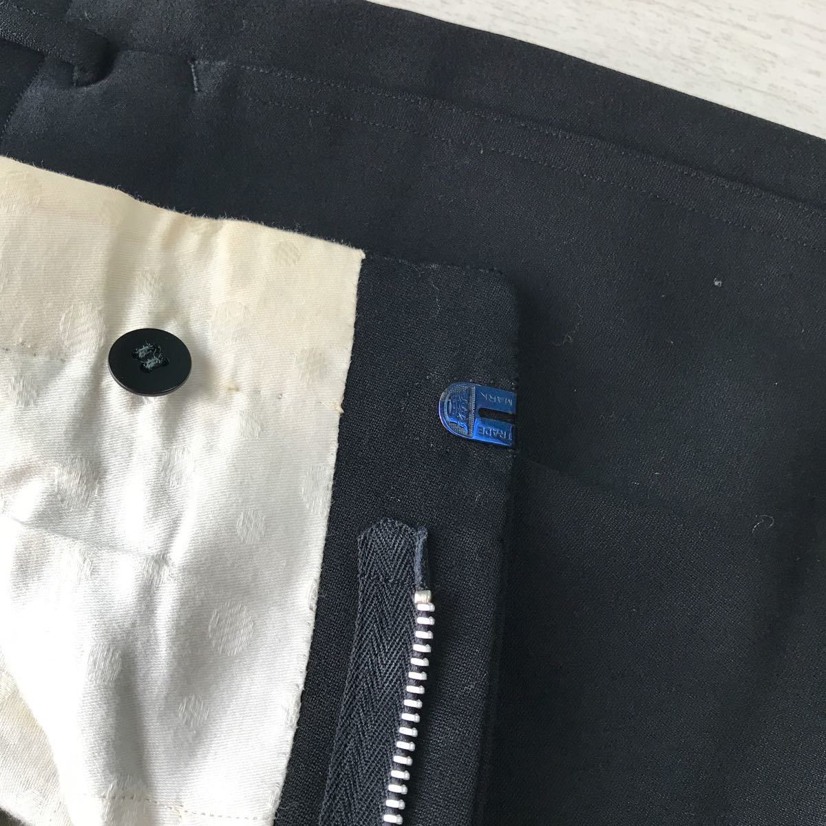 ビンテージパンツ50s60s TRADE MARK DEPONIRTホック スラックスパンツ