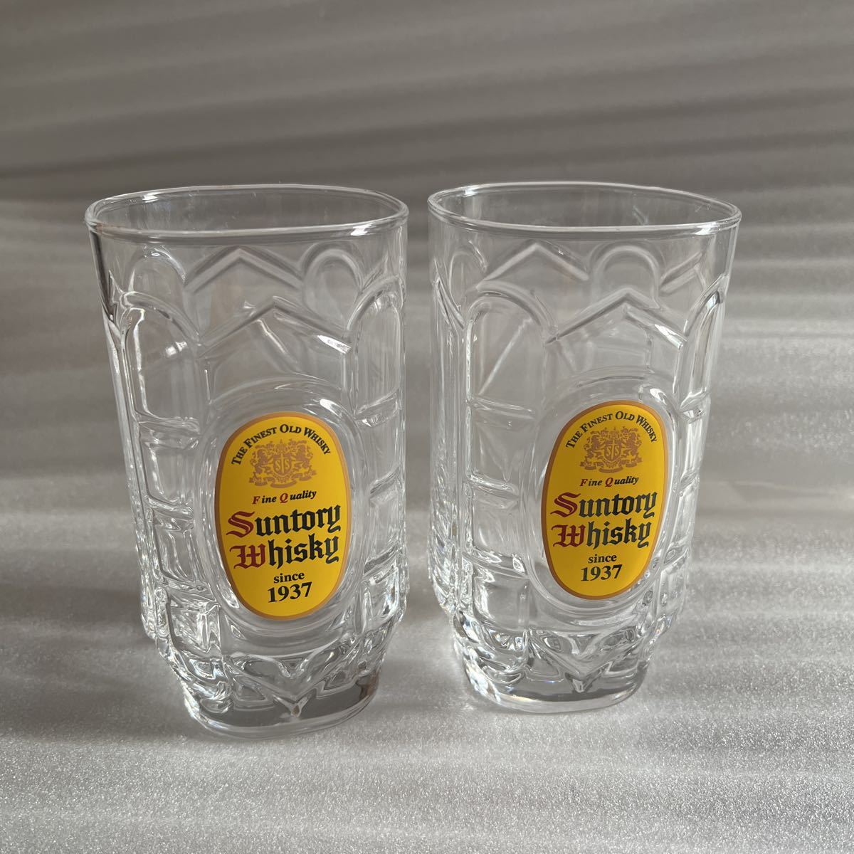 SUNTORY サントリーウイスキー 非売品 角瓶タンブラー グラス 2個 
