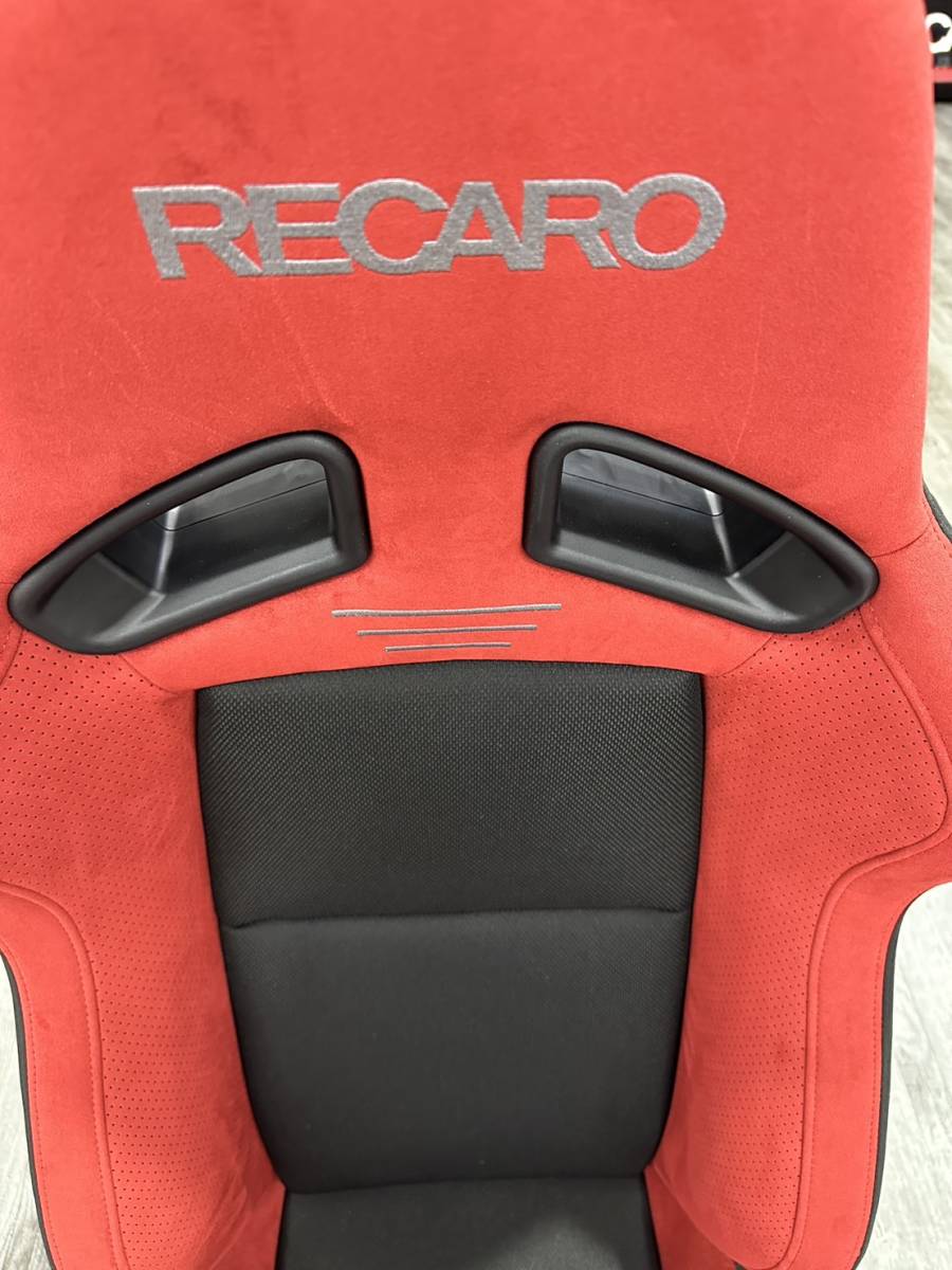 RECARO レカロ　SR-7 GU100 ブラック/レッド　SBR対応　未使用品_3