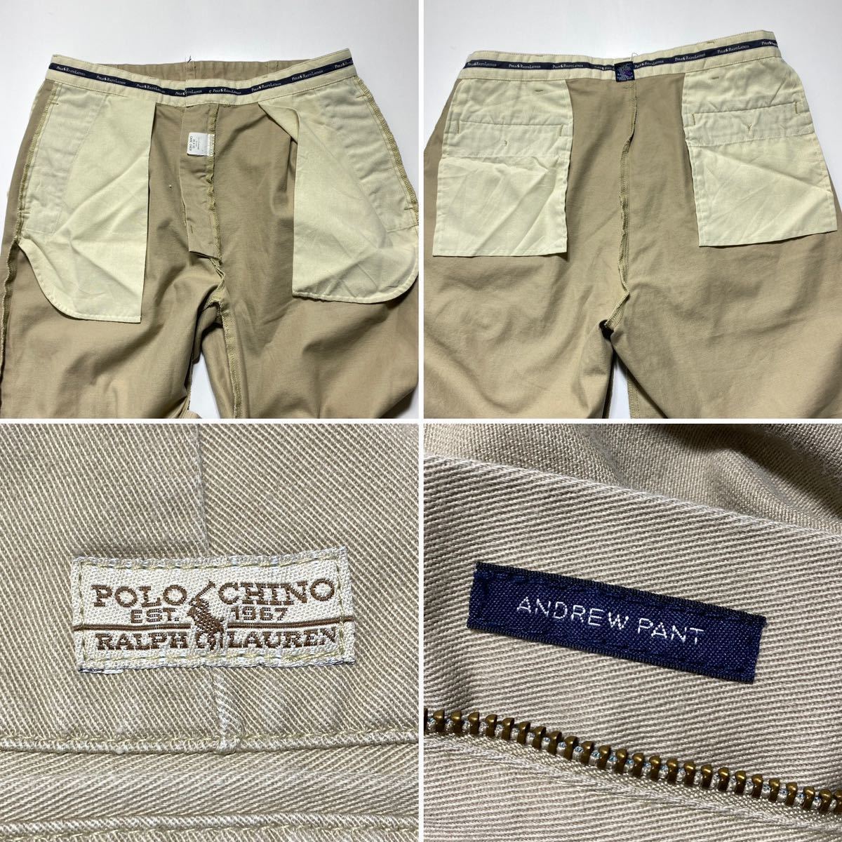 Ralph Lauren Polo Andrew Pants ANDREW by POLO Chino | PANT Vintage