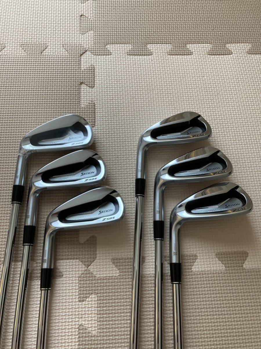レフティ SRIXON Z585 アイアン 6本セット 5〜PW カスタムシャフト　MODUS105 フレックスS_1