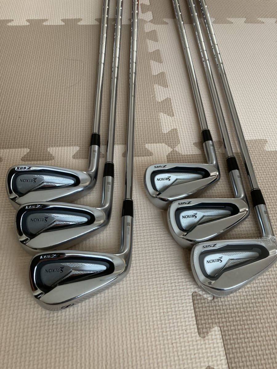 レフティ SRIXON Z585 アイアン 6本セット 5〜PW カスタムシャフト　MODUS105 フレックスS_2