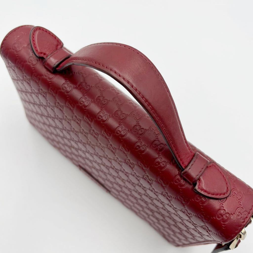 美品　GUCCI グッチ　マイクロシマ　長財布　オーガナイザー　トラベルケース 1円 定価20万 GUCCI グッチ マイクロシマ オーガナイザー 長財布