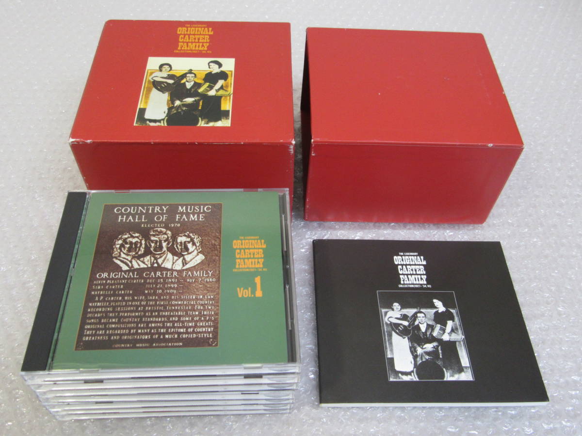 CD BOX○永遠のカーター・ファミリー全曲集/7枚組CDボックス/THE