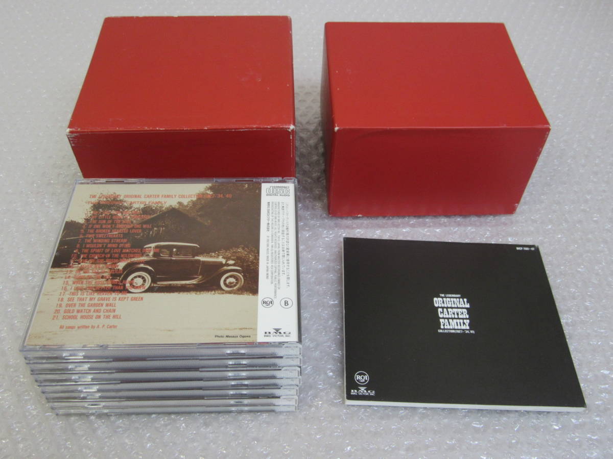 CD BOX○永遠のカーター・ファミリー全曲集/7枚組CDボックス/THE