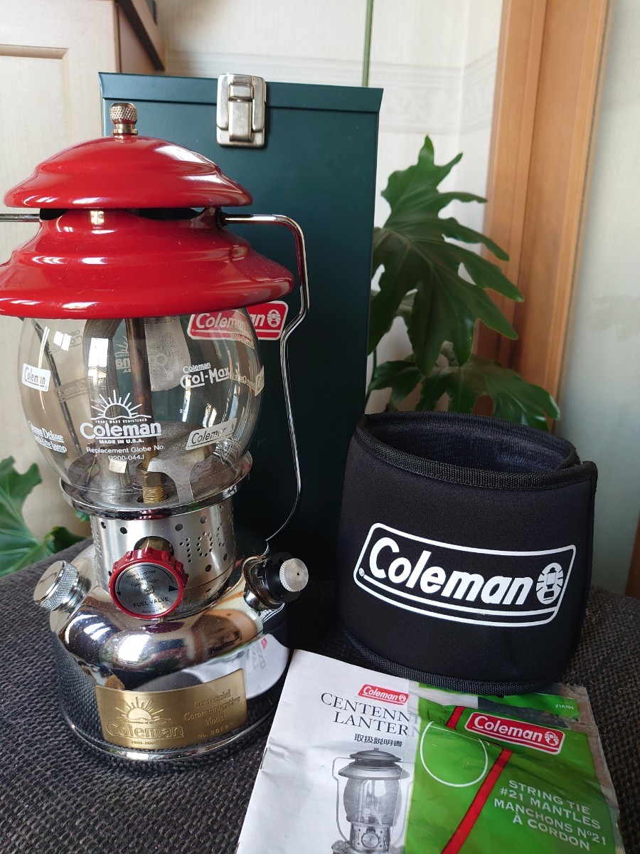 コールマン センテニアルランタン 100周年記念限定品 ホヤカバー