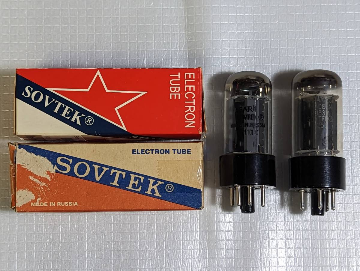 SOVTEK 5AR4 真空管 ペア _1