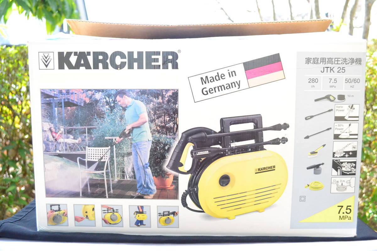 ★ KARCHER ケルヒャー JTK25 家庭用 高圧洗浄機 箱付き 未使用品 ☆