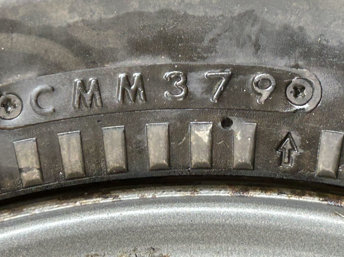165SR13 1999年スパイクタイヤ ブリヂストンPOTENZA RE39R 4本セット 