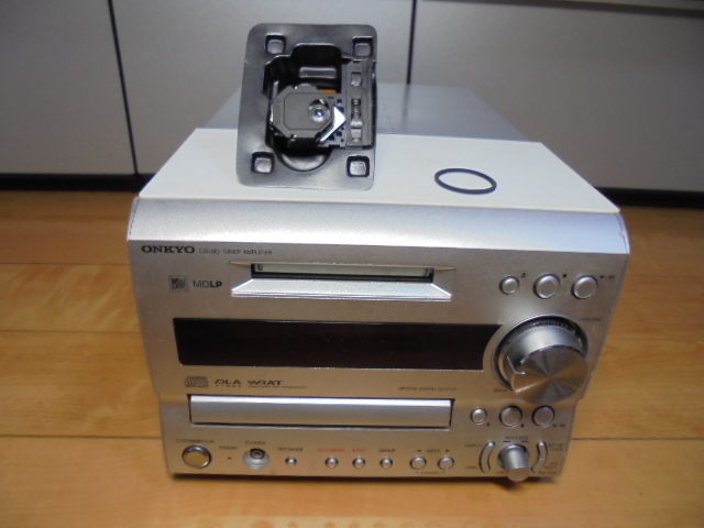 ONKYO オンキヨー　FR-7GX ピックアップ新品交換　コンポ　CD MD 送料無料 CDピックアップレンズ新品／オンキョー ONKYO FR 7GX 送料