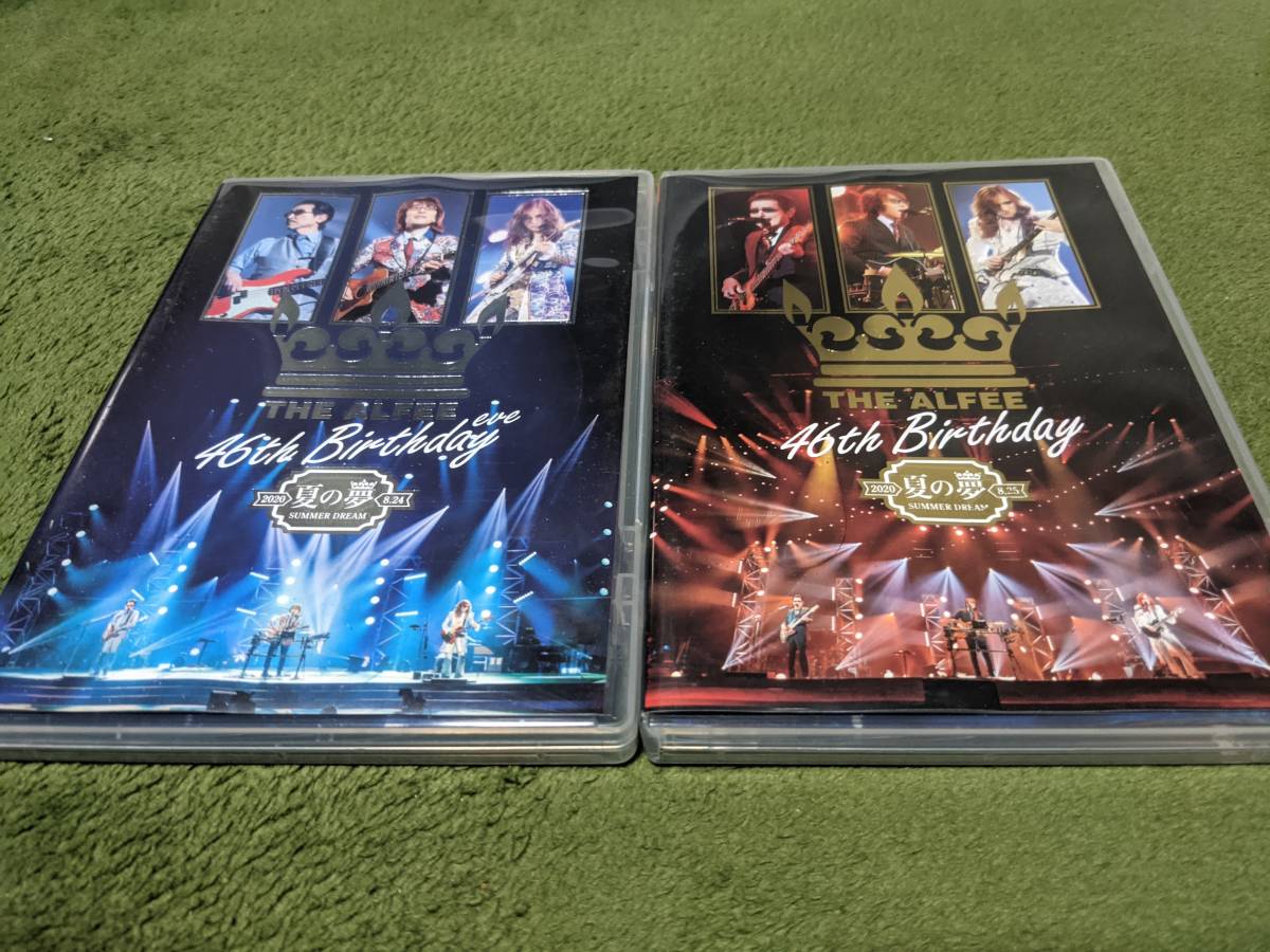 ☆THE ALFEE 46th Birthday 夏の夢 2020.8.24+8.25 DVD2巻セット☆