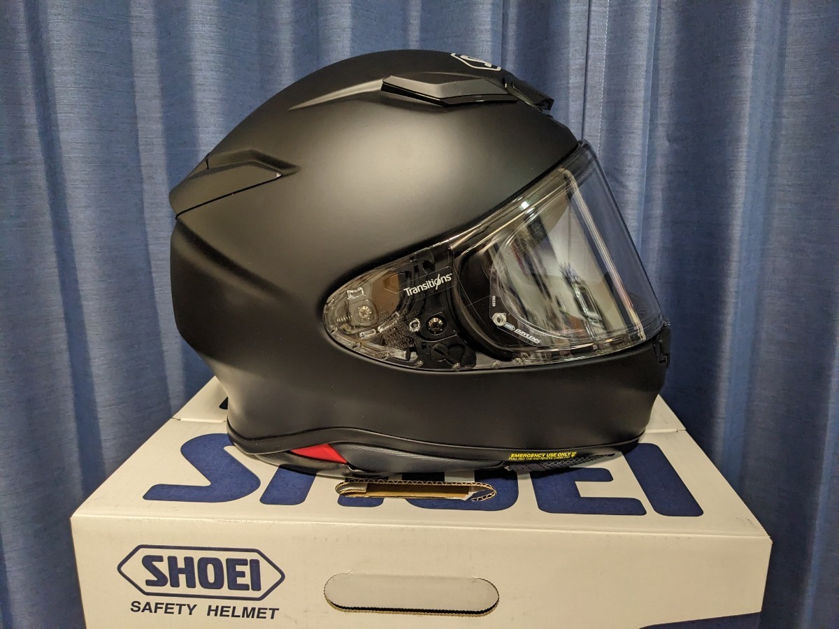 SHOEI Z-8【CWR-F2 フォトクロミックシールド付】マットブラック：XL  