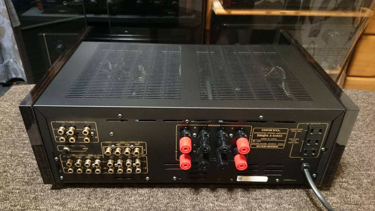 【名機】ONKYO Integra A-819XX プリメインアンプ オンキヨー ONKYO Integra A-819XX 『整備動作品 保証あり』 オンキョー