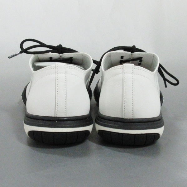 Repetto レペット レースアップシューズ 白 37 レペット repetto シューズ 37 - レザー 白×黒 レディース サイズ:37