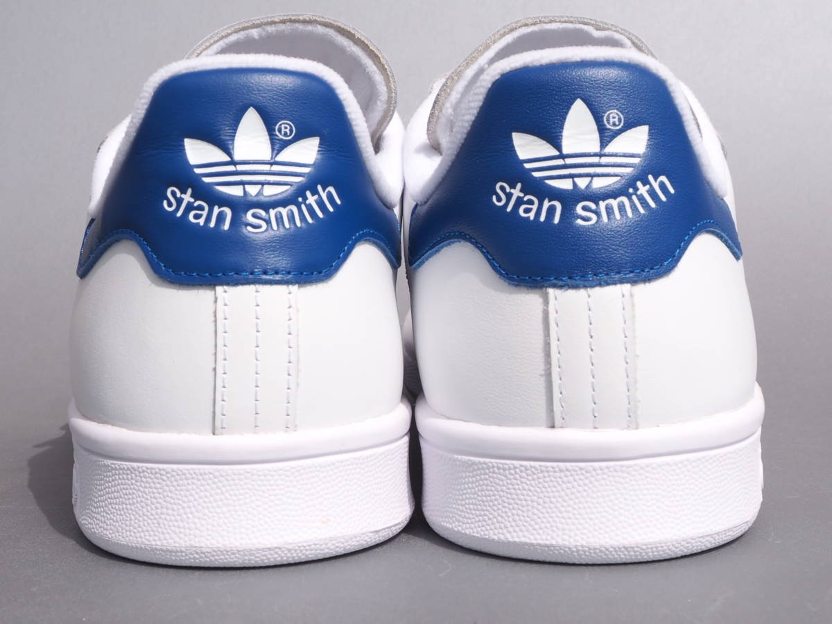 ほぼ新品!! 28，5cm 限定 19年 adidas スタンスミス ベルクロ 白x青 