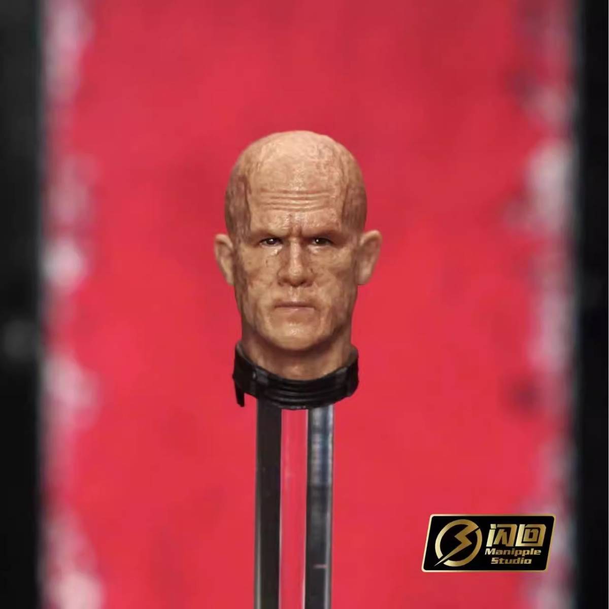 国内即出荷 1/12 デッドプール （ライアン・レイノルズ） カスタムヘッド 閃回製 フィギュアーツ 塗装完成品