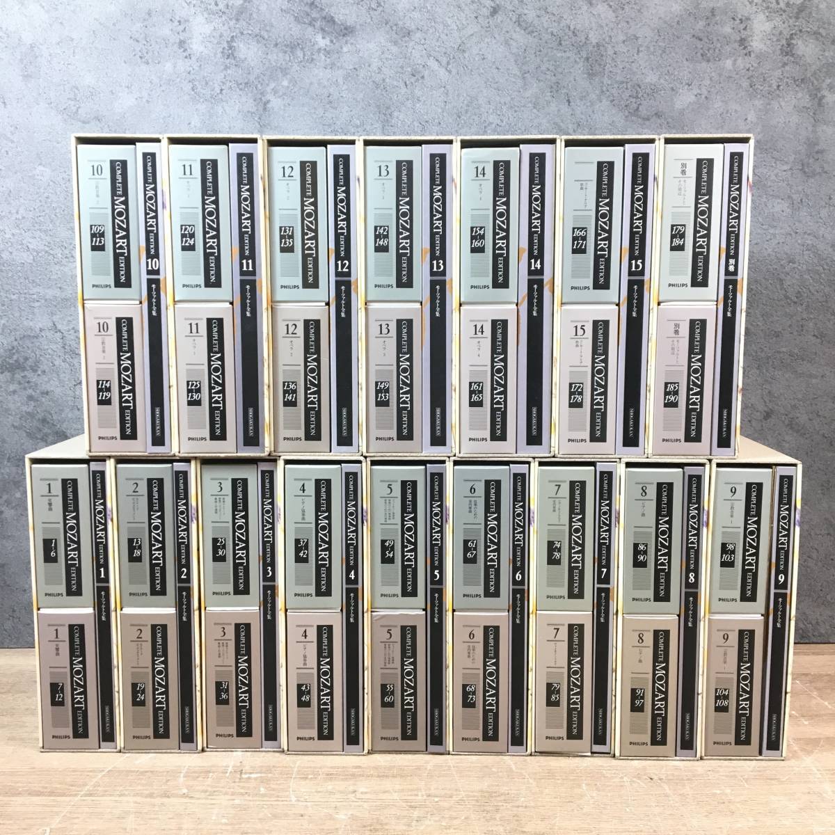 人気定番，本物保証 COMPLETE MOZART EDITION モーツァルト全集 全15巻