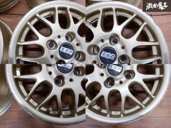 BBS RX262 ホイール 14インチ 6J +38 PCD100 4穴 4本 コンパクト