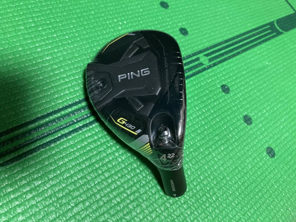 新品】PING G430 UT U4 22° 日本仕様 ヘッド ピン G430 ヘッド U4 新品