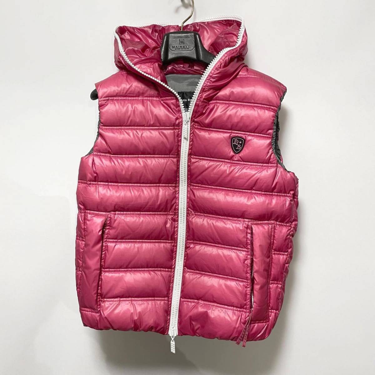 Dartin 新品 ダルタンボナパルト スワロフスキージップ ダウンベスト