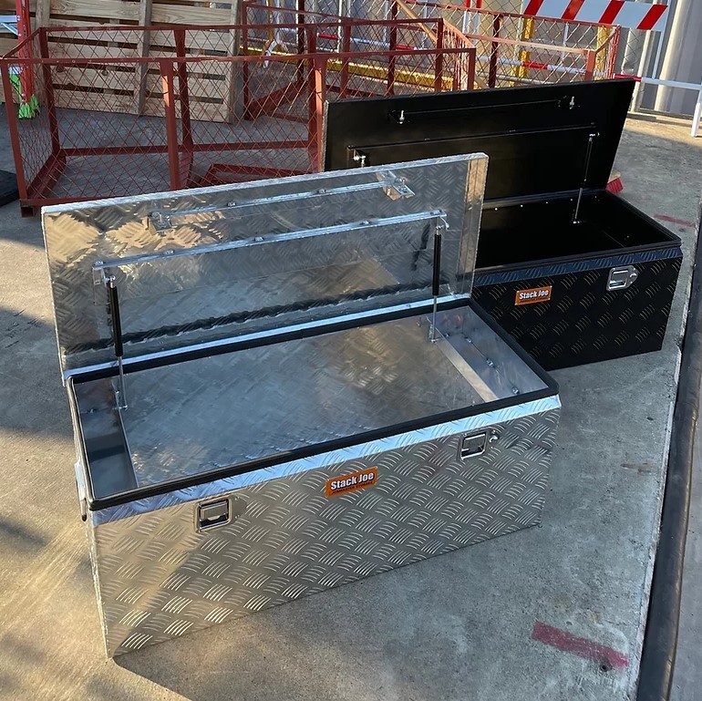 JOB MASTER STORAGE SJ-200BK（ブラック）万能アルミボックス 工具箱