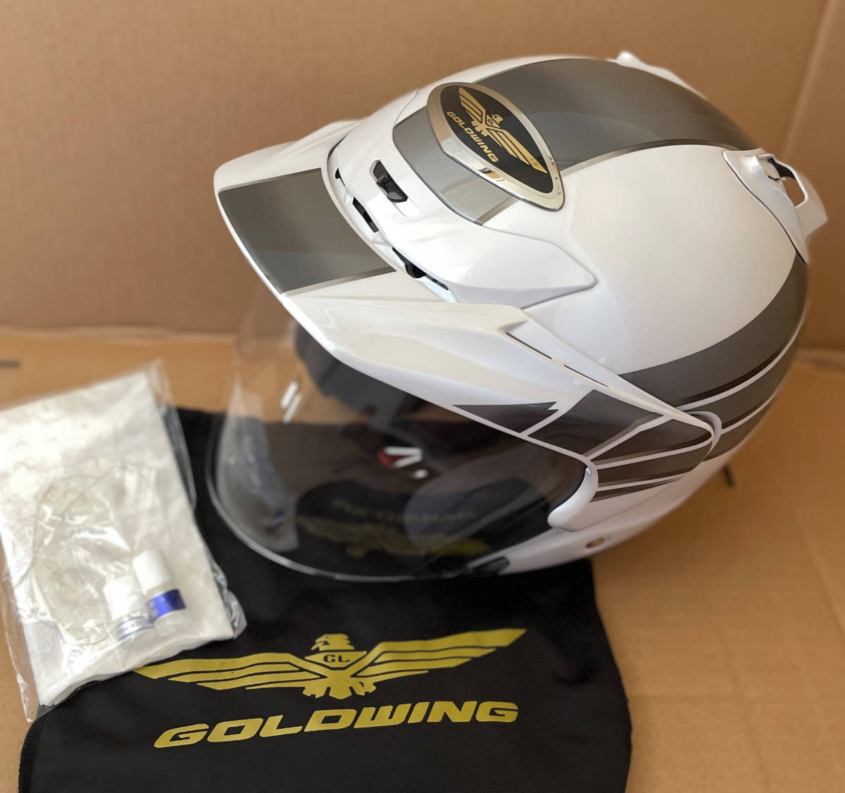 ☆美品中古☆ ショウエイ Jフォース2 ゴールドウイング (61cm) SHOEI J 