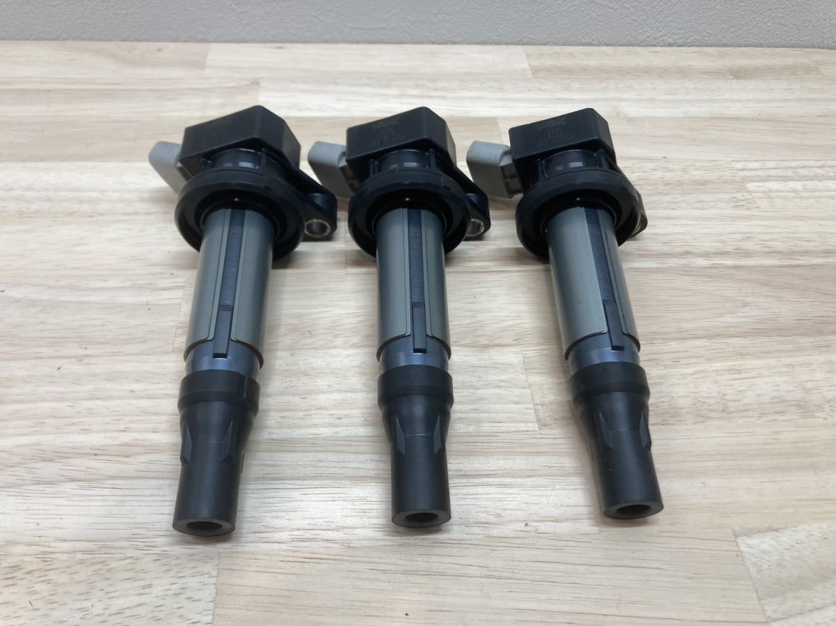 【良品】NGK U5386 イグニッションコイル　3本　　4ピン　タント/L375S.L385S.LA600S. ムーヴ/LA100S ハイゼット/S321V.S331V【交換歴品】