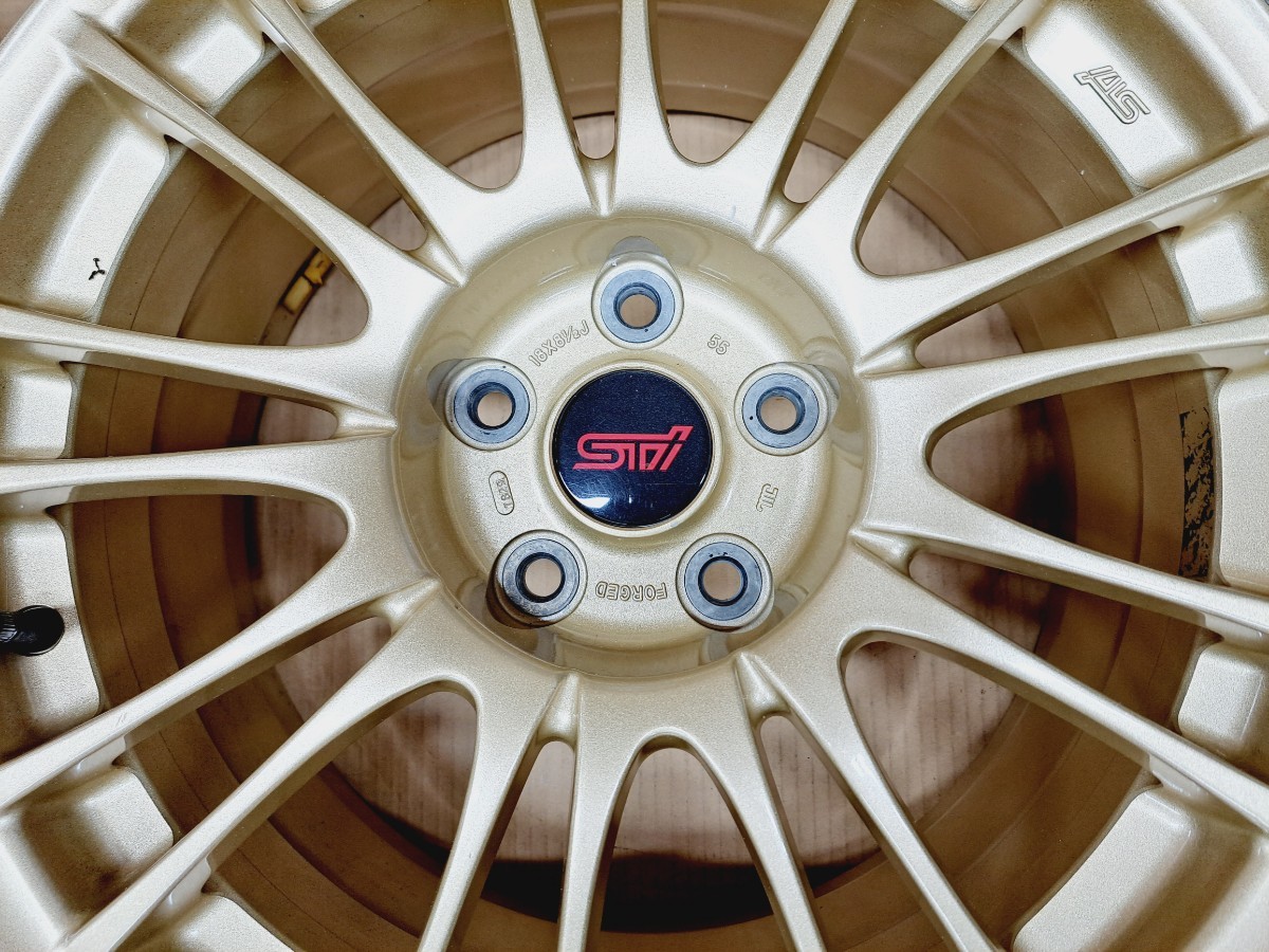 希少】スバル WRX STI 純正 BBS ホイール 4本セットGDB GRB GVB VAB