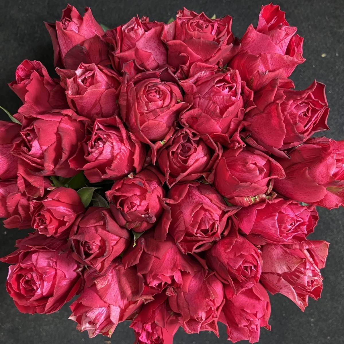 鮮度抜群！！バラ（切り花 ・生花）フルフル　30㎝ 30本　産地直送！赤薔薇