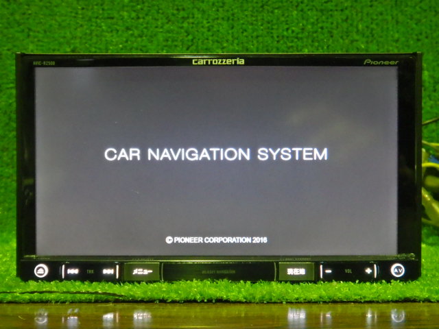 AVIC-RZ500 パイオニア ナビ Bluetooth メモリーナビ フルセグ。地図