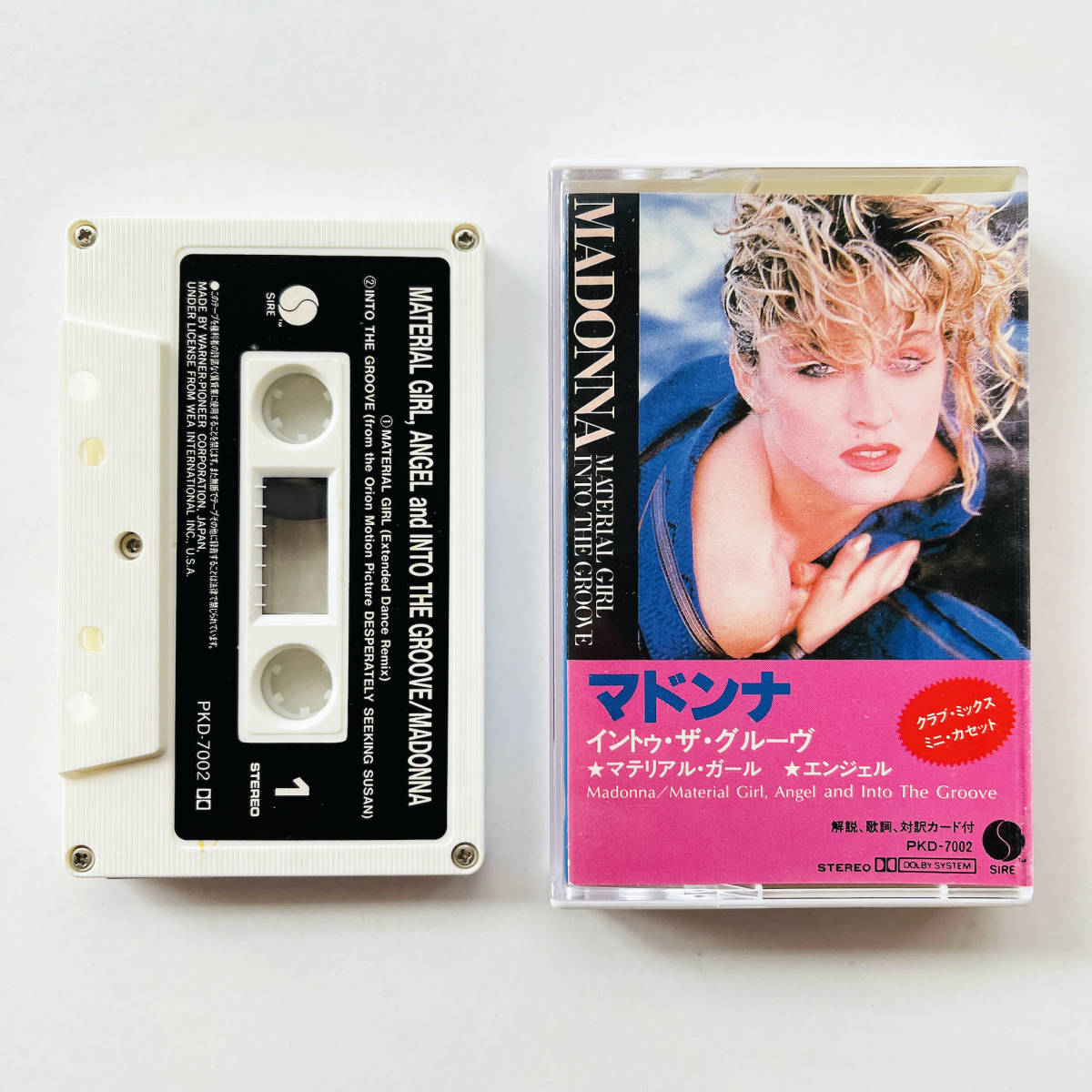 マドンナ カセットテープ コモーション オン パレード ミニアルバム 